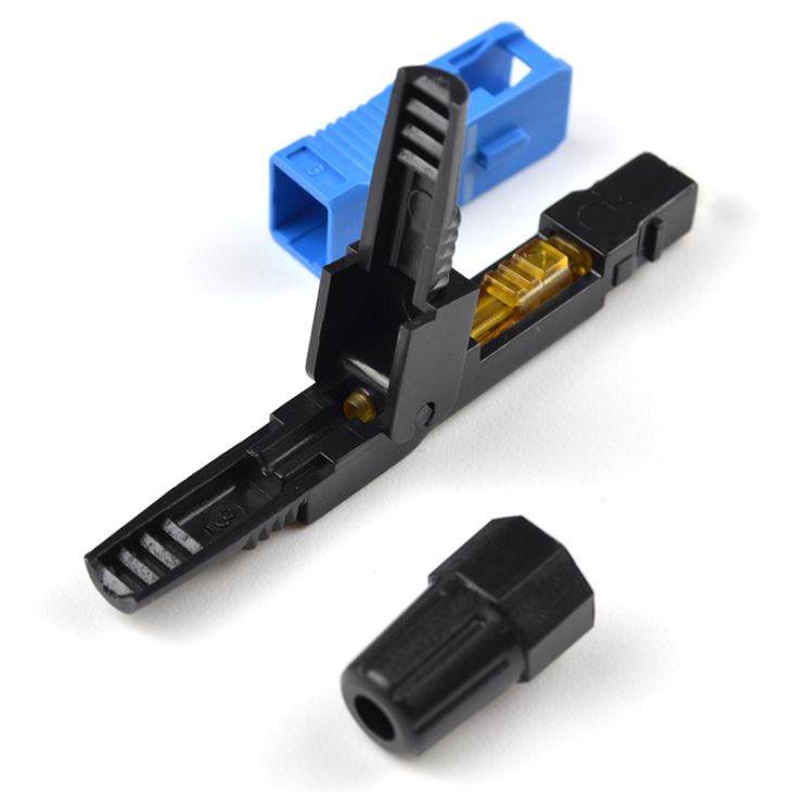 SC/UPC Singlemode 3.0mm Pre-polished Ferrule Field Assembly Connector